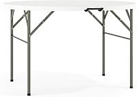 Flash Furniture Round Bi-Fold Plastic Banquet And Event Folding Table