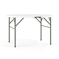 Flash Furniture Round Bi-Fold Plastic Banquet And Event Folding Table