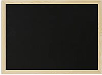 U Brands Chalkboard, 24in X 18in, Birch Wood Frame, Actual Size 23in X 17in (310U00-01)