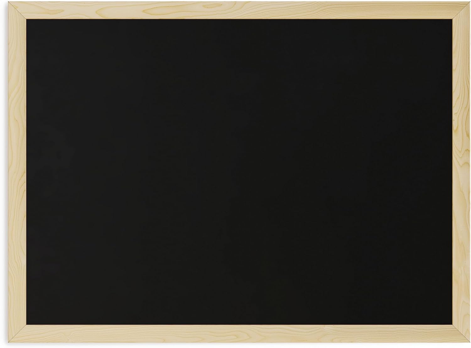 U Brands Chalkboard, 24in X 18in, Birch Wood Frame, Actual Size 23in X 17in (310U00-01)