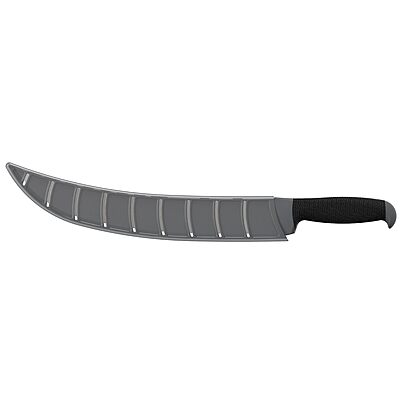 Kershaw Curved Fish Fillet Knife, 12" High Performance Stainless Steel Blade, Glass-Filled Nylon Handle