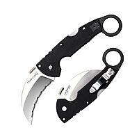 Cold Steel Tiger Claw Hawkbill Folding Knife with S35VN and G-10 Handle