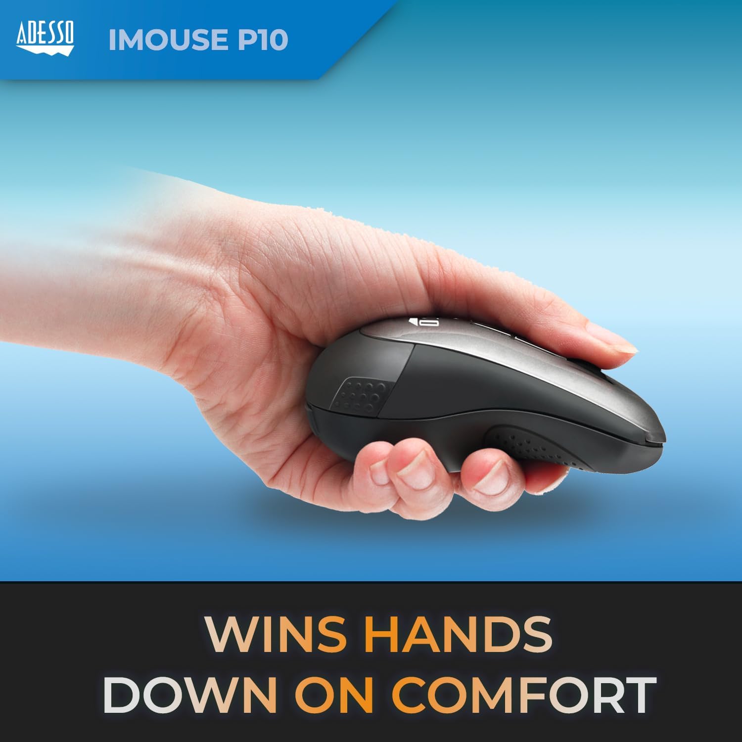 Wireless Air Mouse Mobile iMouse P10 Presentation Remote, Laser Pointer