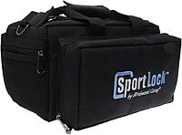 Birchwood Casey Deluxe Range Bag | Heavy-Duty Durable Nylon Water-Resistant Gun Range Bag with Adjustable Shoulder Strap