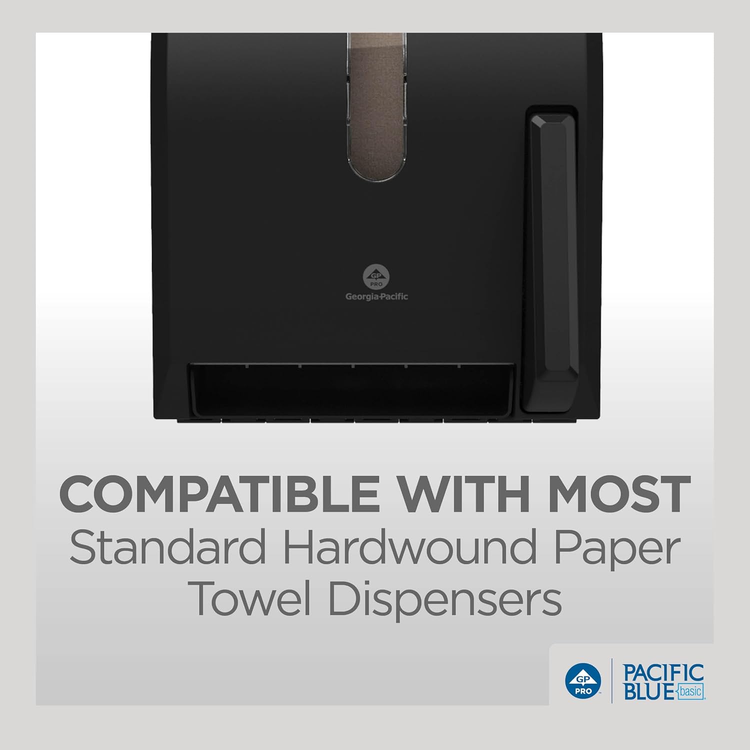 Georgia-Pacific Pacific Blue Basic Recycled Hardwound Paper Towel Rolls by GP PRO (Georgia-Pacific); Brown; 26301