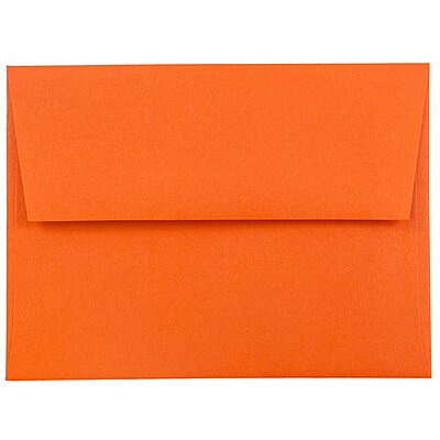 JAM Paper Booklet Invitation Envelopes, Gummed Seal, 30% Recycled