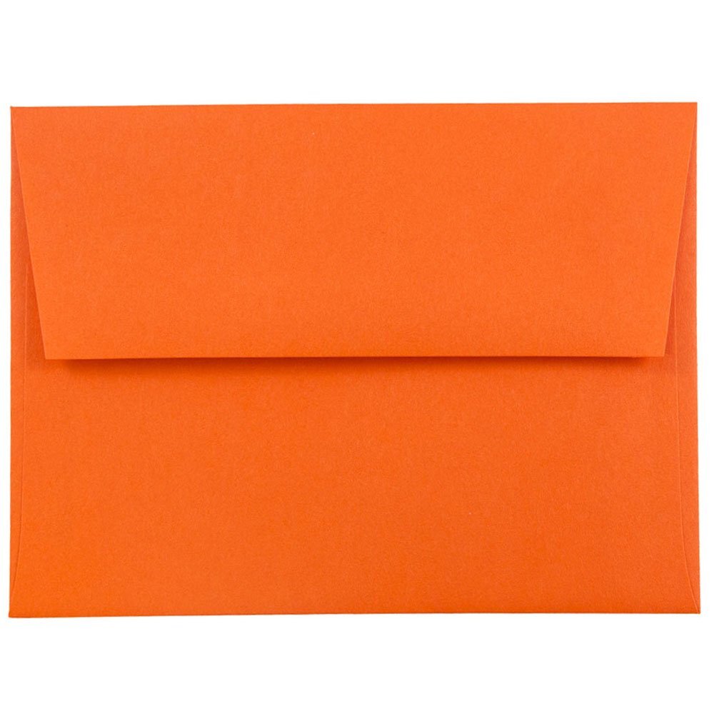 JAM Paper Booklet Invitation Envelopes, Gummed Seal, 30% Recycled