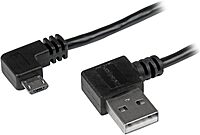 StarTech.com Right-Angle Micro-USB Cable (USB A to Micro B) - USB 2.0