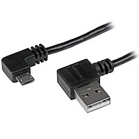 StarTech.com Right-Angle Micro-USB Cable (USB A to Micro B) - USB 2.0