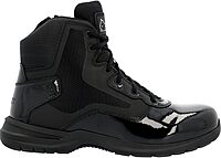 ROCKY Cadet 6" Black Side Zip Public Service Boot