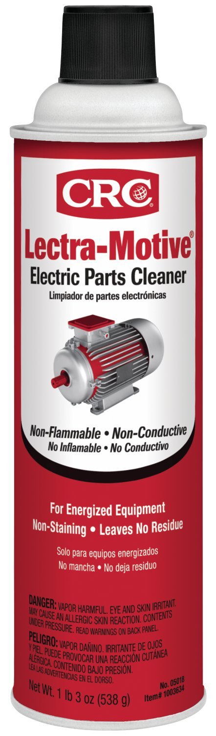 CRC 05018 Lectra-Motive Electric Parts Cleaner - 19 Wt Oz. 19 Ounce (Pack of 1)