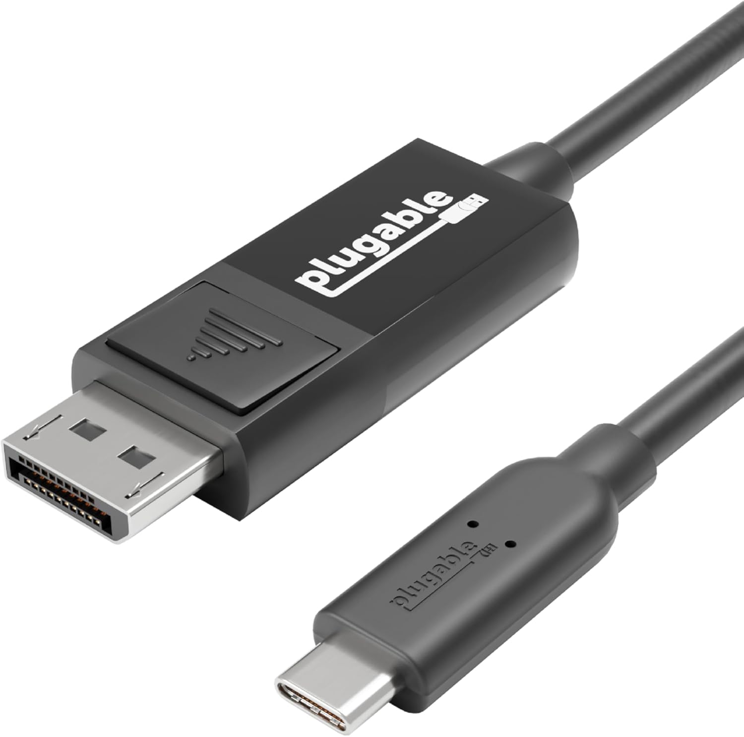 Plugable USB C to DisplayPort Bi Directional Cable 6 feet (1.8m), Up to 4K at 60Hz
