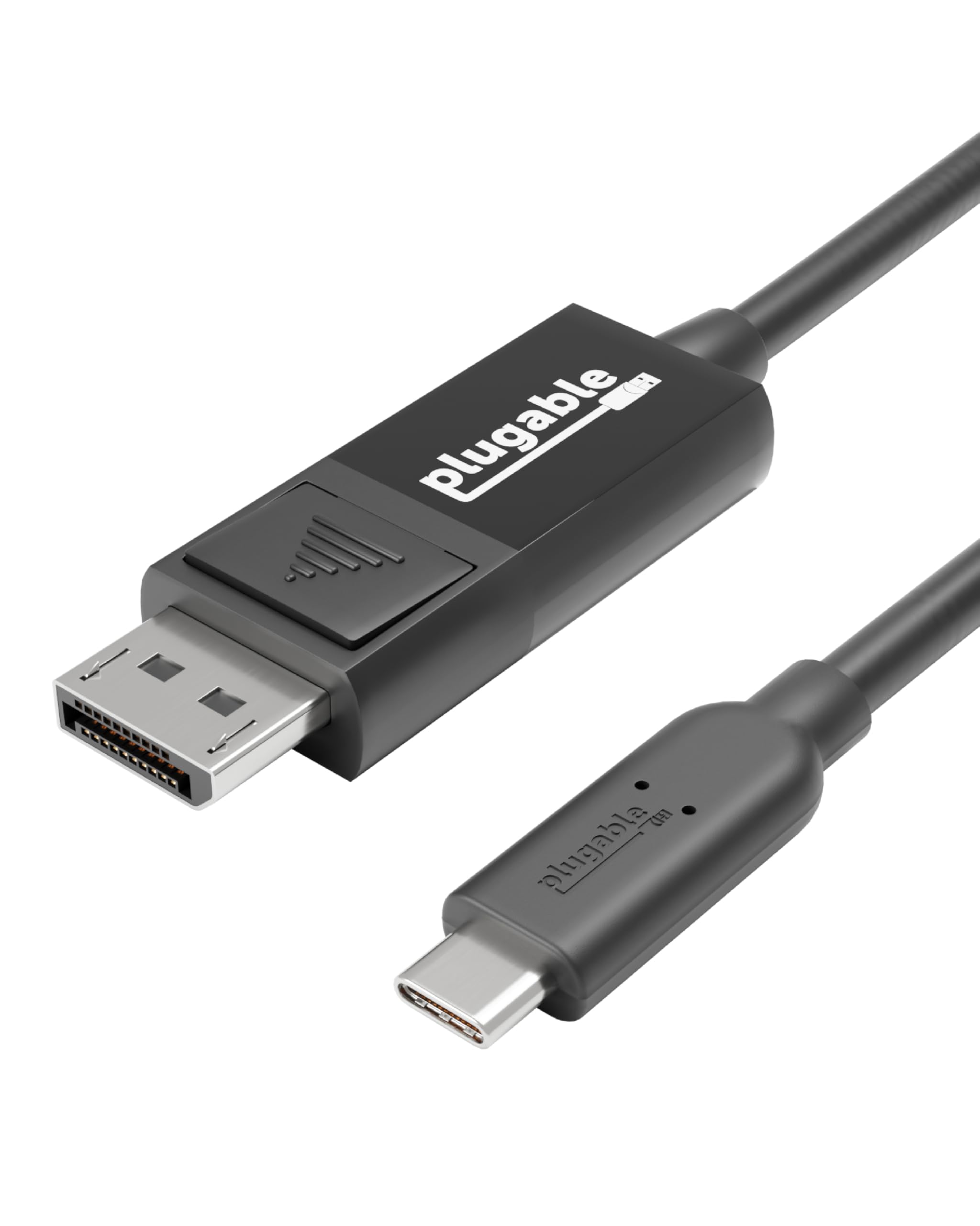 Plugable USB C to DisplayPort Bi Directional Cable 6 feet (1.8m), Up to 4K at 60Hz