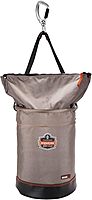 Ergodyne Arsenal 5974 Large Nylon Hoist Bucket Tool Bag - Swiveling Carabiner, Zipper Top