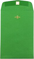 JAM PAPER 6 x 9 Open-End Catalog Envelopes with Clasp Closure