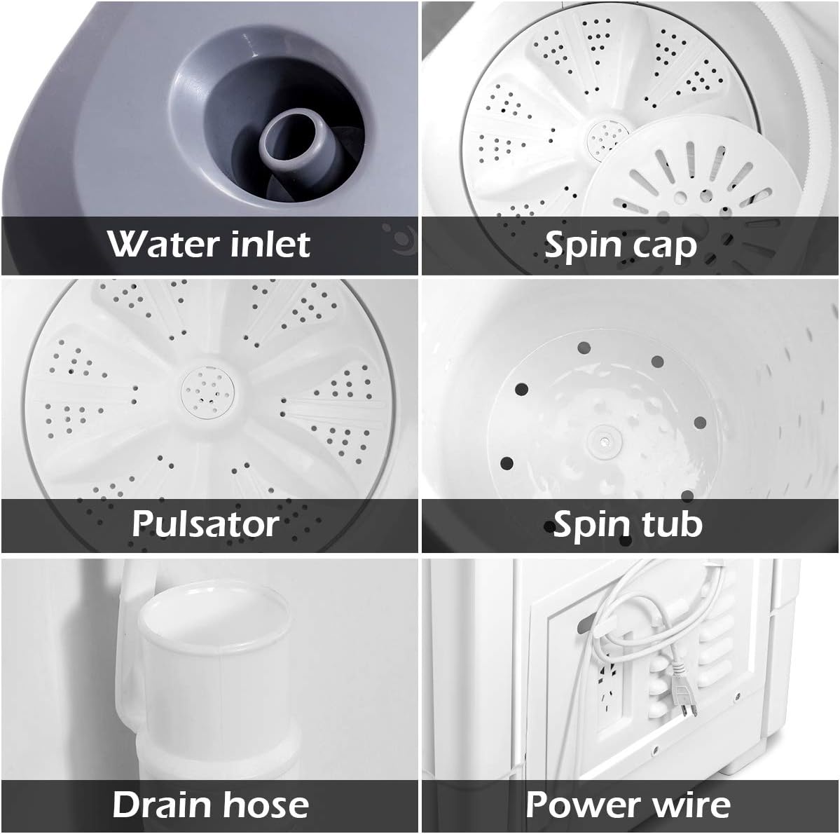 Giantex EP20313 - Combo portátil, capacidad de 20 libras