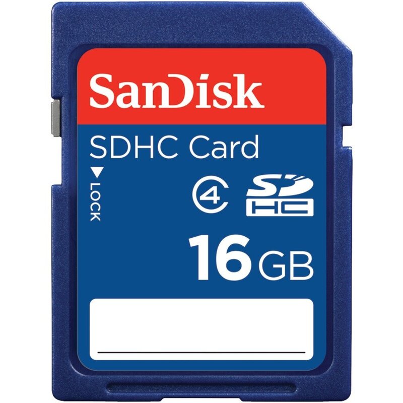 SanDisk 16GB SDHC Memory Card Class 4 SDSDB-016G-A46