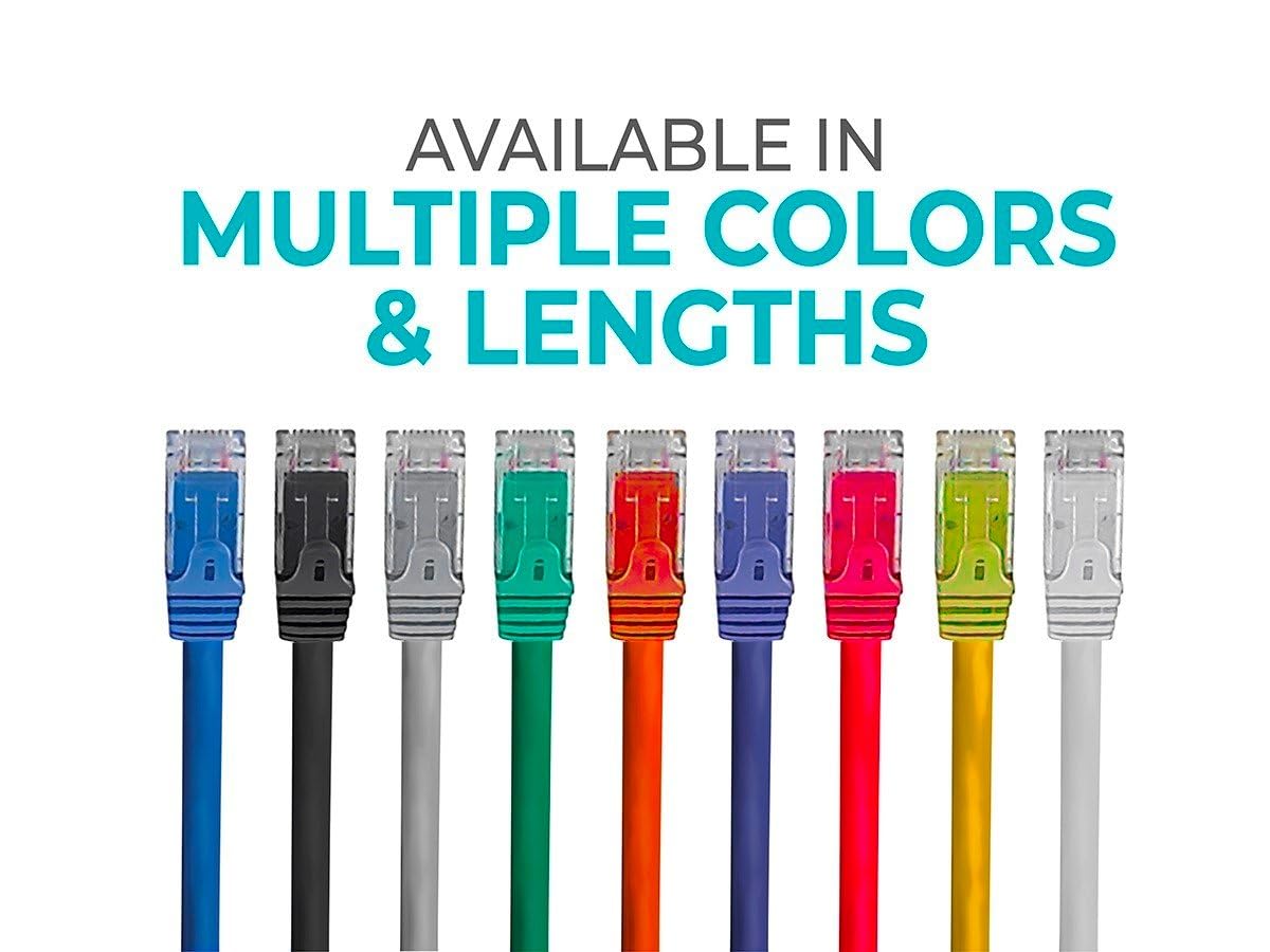 Monoprice Cat6 Flexboot Ethernet Patch Cable UTP 24AWG 550MHz Snagless RJ45