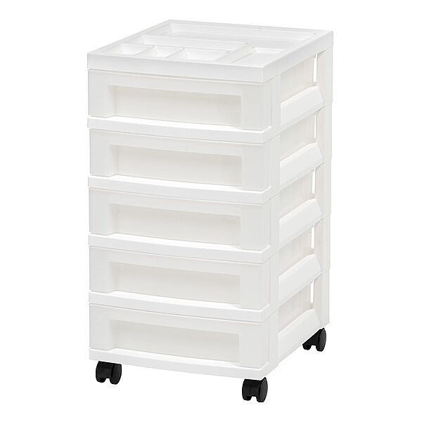 IRIS Storage Cart with Organizer Top