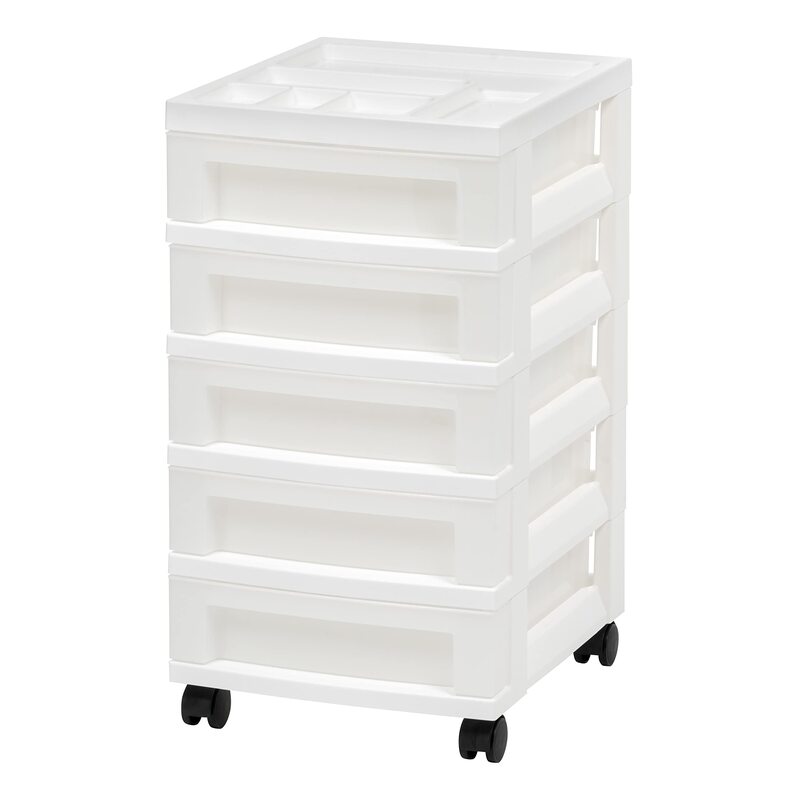 IRIS Storage Cart with Organizer Top