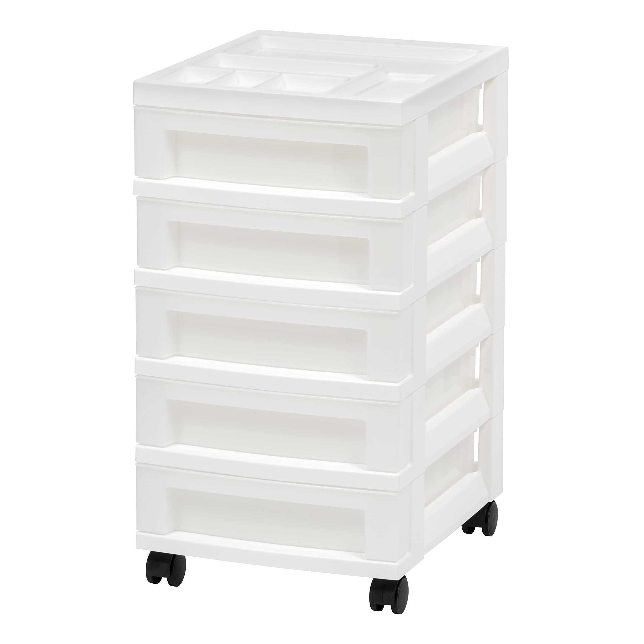 IRIS Storage Cart with Organizer Top