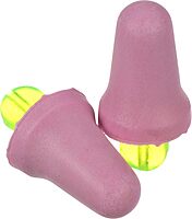 3M No-Touch Foam Earplugs P2000, Uncorded, 100 Pair/Case|Purple| One Size