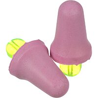3M No-Touch Foam Earplugs P2000, Uncorded, 100 Pair/Case|Purple| One Size