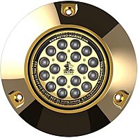 Metro Marine High-Output Submersible Underwater Light w/Intelligent Monochromatic LED's - Blue, 90° Beam