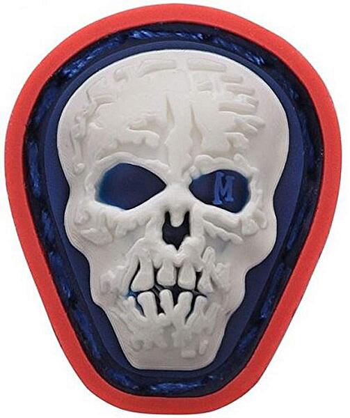 MAXPEDITION Hi-Relief Skull Micropatch PVC Morale Patch