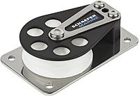 Schaefer Series 5 Flat Base/Alum Cheek/Delrin Sheave