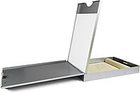 SAUNDERS Cruiser-Mate Aluminum Storage Clipboard with Dual Compartments