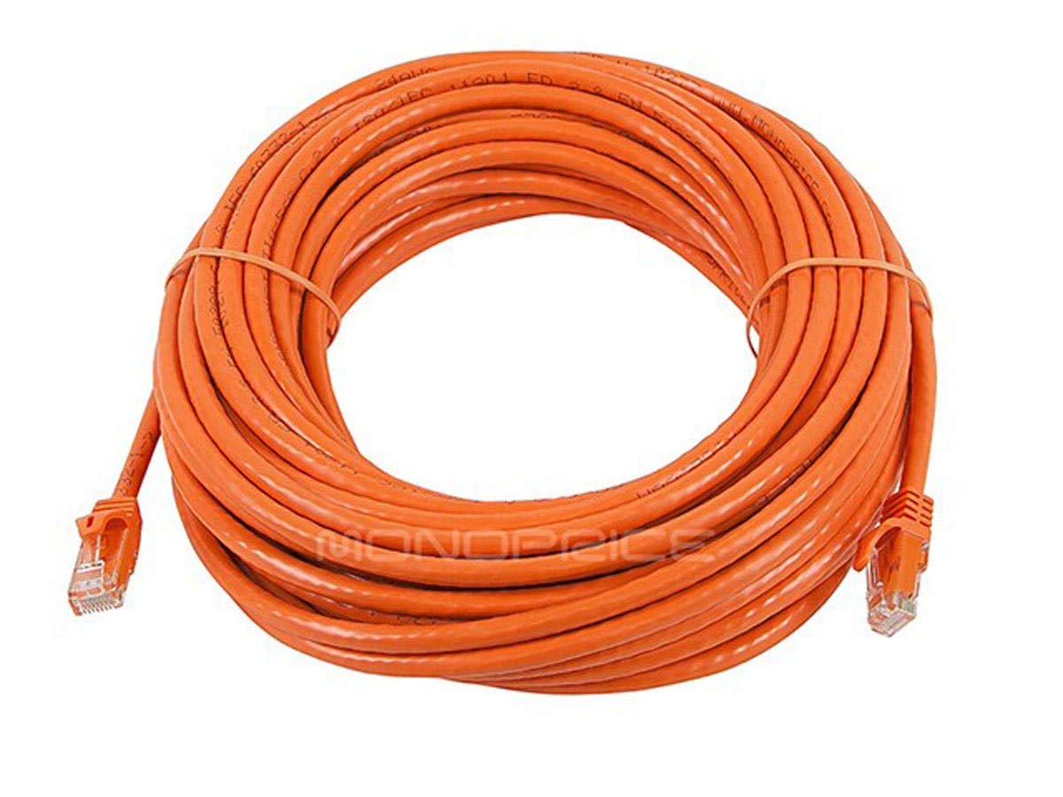 Monoprice Cat6 Flexboot Ethernet Patch Cable UTP 24AWG 550MHz Snagless RJ45