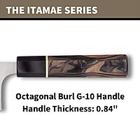 Spyderco Murray Carter Premium Kitchen Knives - Highly Refined Signature Japanese Knives for Culinary Professionals