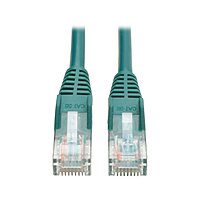 Tripp Lite Cat5e 350MHz Snagless Molded Patch Cable (RJ45 M/M) - Green, 7-ft.
