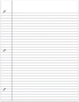 Office Depot 30% Recycled College-Ruled Notebook Filler Paper, 3-Hole Punched, 11in. x 8 1/2in., 100 Sheets, 09259OD
