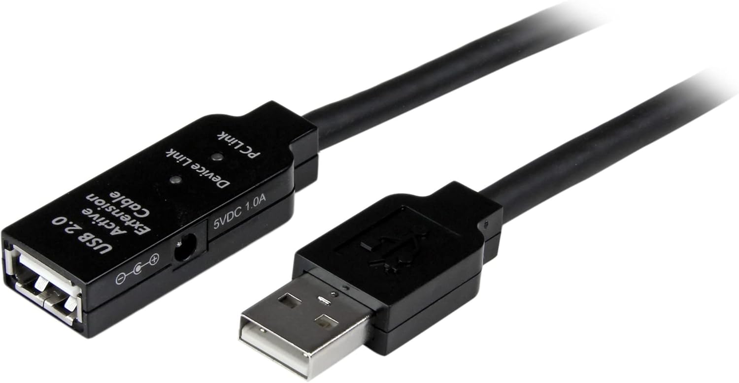 StarTech.com Active USB Type-A Extension Cable - M/F