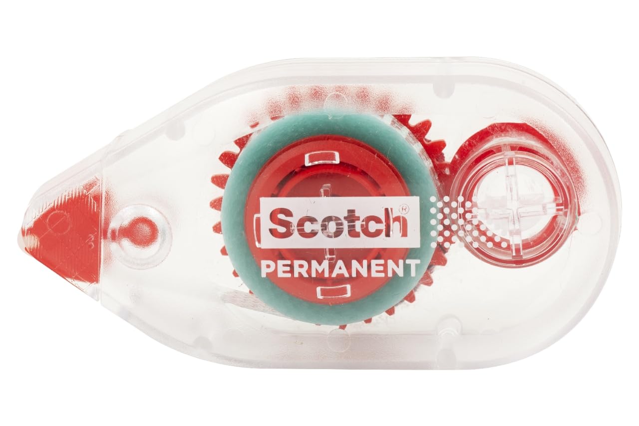 Scotch Double Sided Tape Runner, 0.27 in x 26 ft., Perfect for Holiday Crafts, Gifts, and DIY, 1-Pack 26 Foot (Pack of 1)