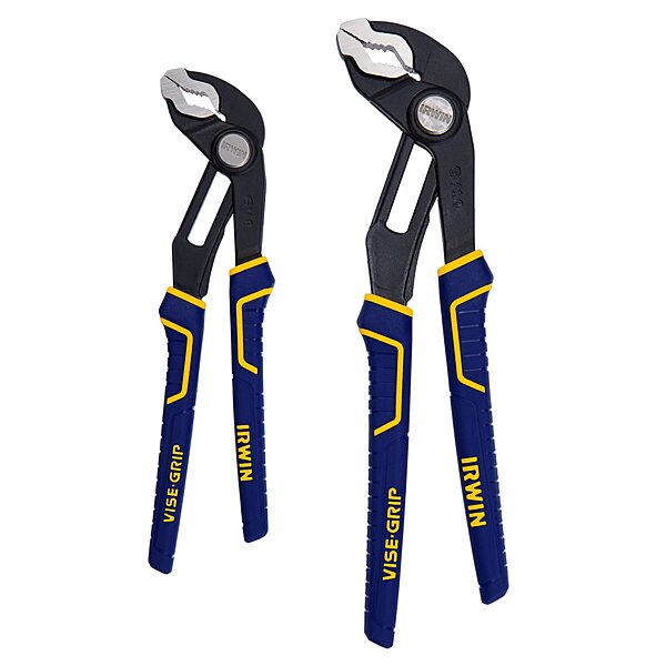 IRWIN Tools VISE-GRIP GrooveLock Pliers Set, V-Jaw, 2 Piece, 2078709 Regular Pliers Set