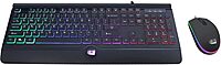Adesso EasyTouch 137CB Illuminated Gaming Keyboard & Mouse Combo - USB Cable - 104 Key - English (US) - AKB137CB