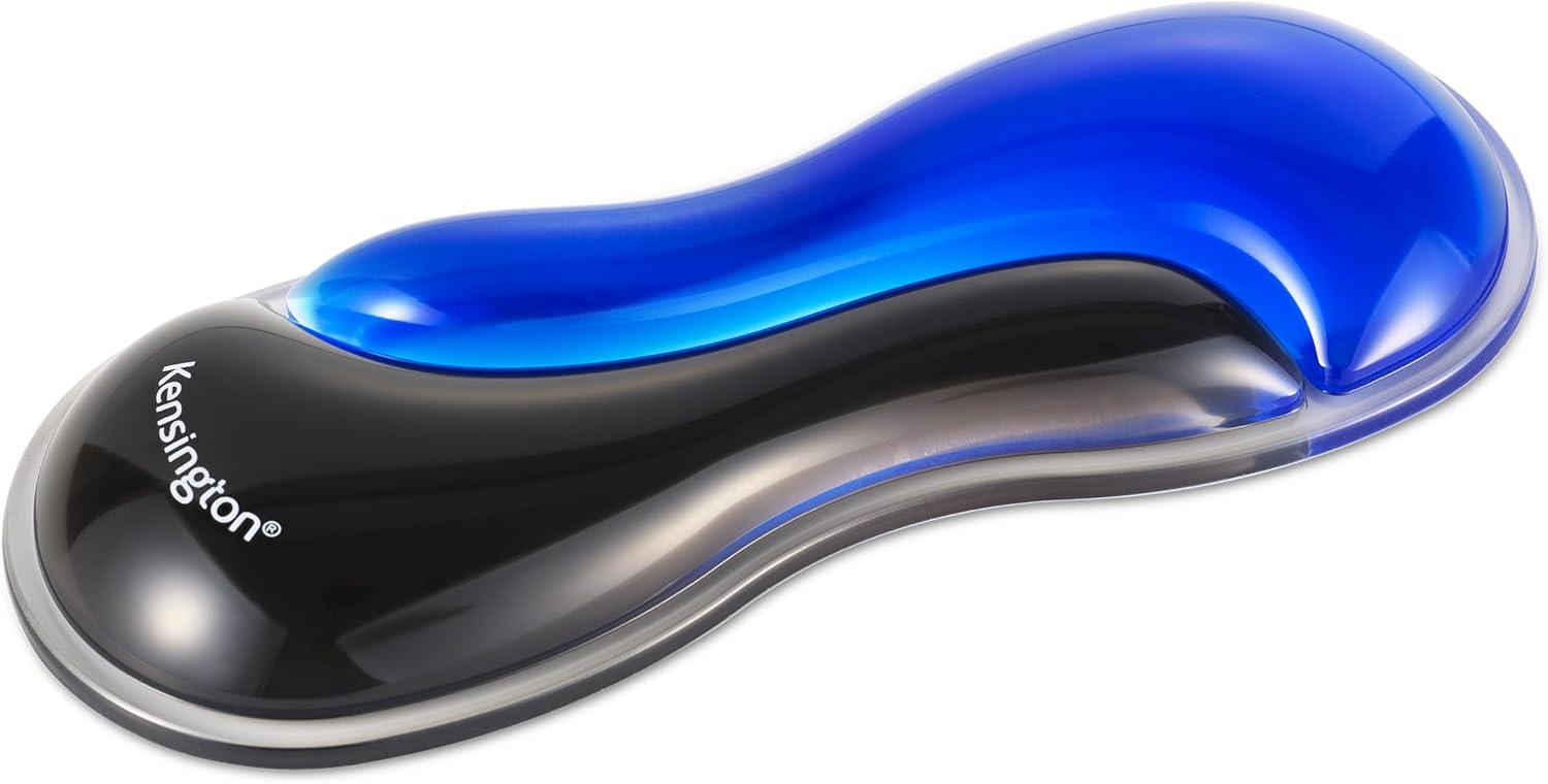 Kensington Slim Duo Gel Wrist Rest for Low-Profile Keyboards, Mice & Trackballs