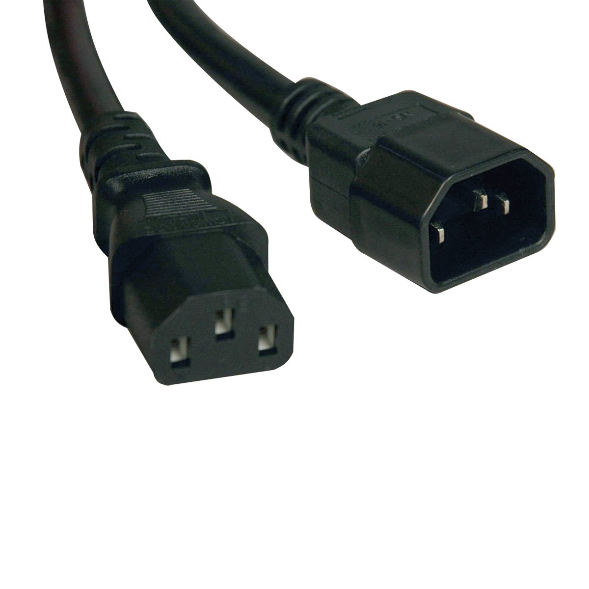 Tripp Lite Standard Computer Power Extension Cord (IEC-320-C14 to IEC-320-C13) 18 AWG 10A