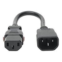 TRIPP LITE Computer Power Extension Cord (C14 to C13) Locking C13, 10A 18 AWG