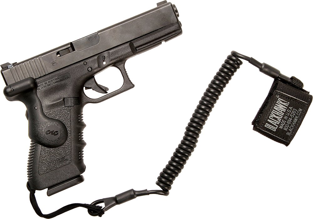 BLACKHAWK Coil Style Tactical Pistol Lanyard