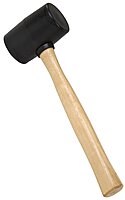 5/PACK STANLEY TOOLS 57-522 18OZ RUBBER MALLET
