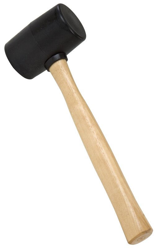 5/PACK STANLEY TOOLS 57-522 18OZ RUBBER MALLET