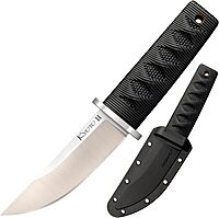Cold Steel Kyoto II 3-3/8" Durable Compact 8Cr13MoV Stainless Steel Fixed Blade Drop Point Outdoor Hunting Utility Knife