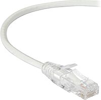 Black Box Slim-Net Cat.6 Patch UTP Network Cable - 1 ft Category 6 Network Cable for Patch Panel