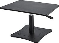 Victor Dc230 Adjustable Laptop Stand, 21 x 13 x 12 to 15.75, Black, Supports 20 Lbs