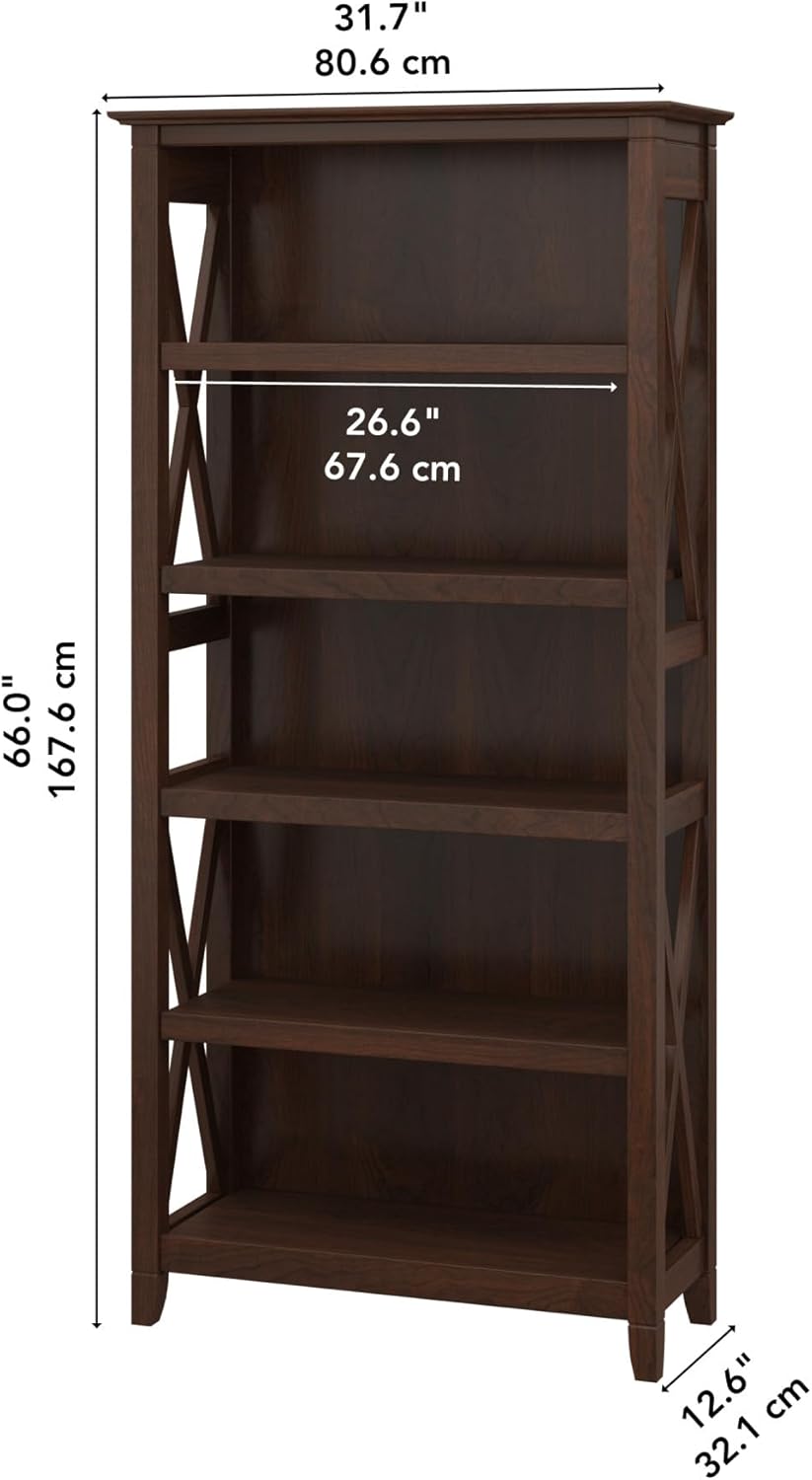 Bush Furniture Key West Bookcase Collection