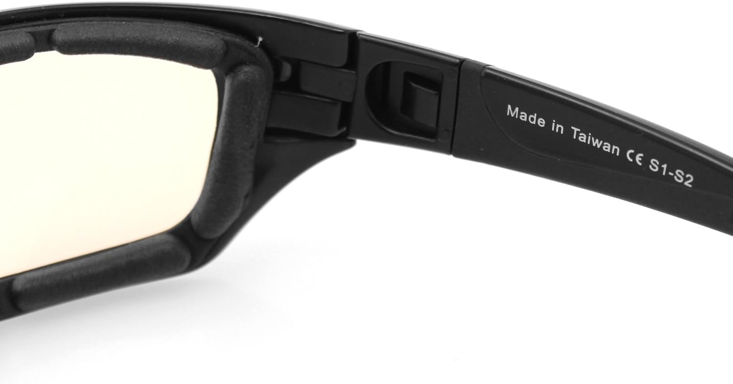 Bobster ® Decoder 2, Matte Black Frame, Clear Photochromic Lens